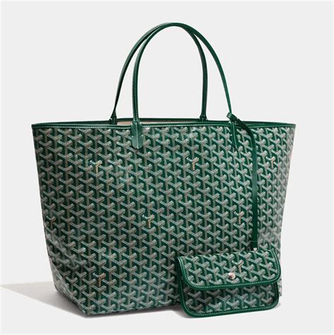 goyard bag grün|green goyard handbags.